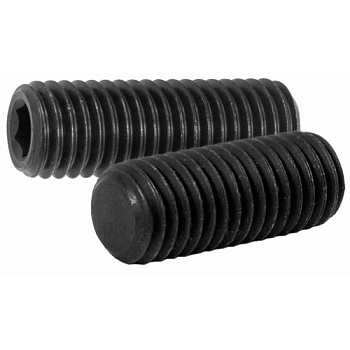 Винт установочный с плоским концом М4х40 DIN 913 сталь 45H